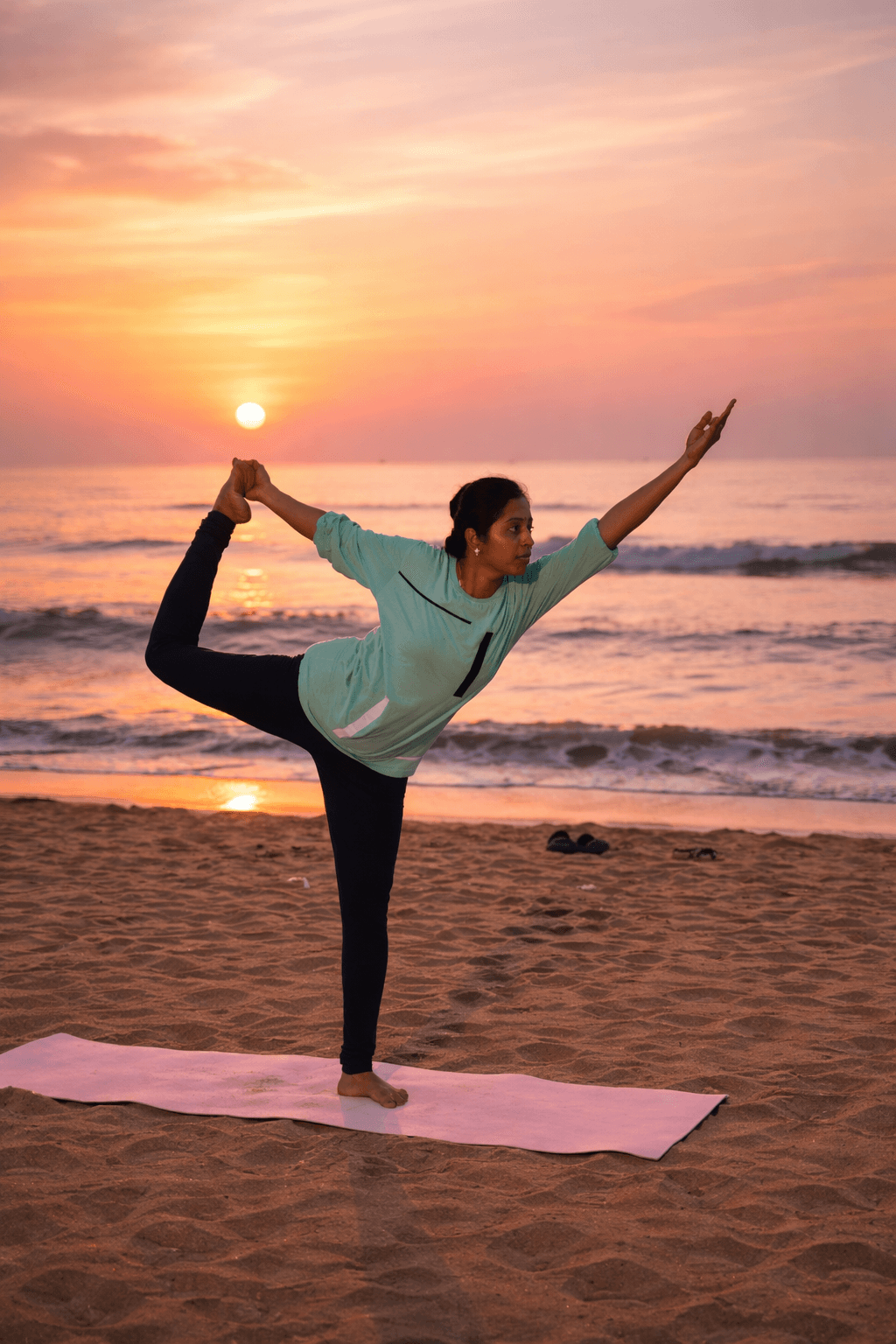 Siva Yoga Studios gallery - Yoga practice and meditation space in Besant Nagar Chennai showing tranquil studio atmosphere